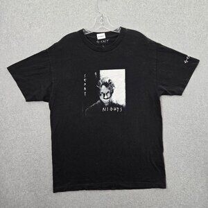 G Eazy Men Shirt Large Black Scary Nights Hip Hop Rapper Short Sleeve‎ Tee